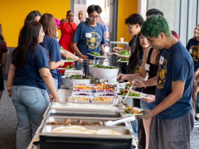 Students and food